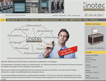 Tablet Screenshot of inotec-ap.de